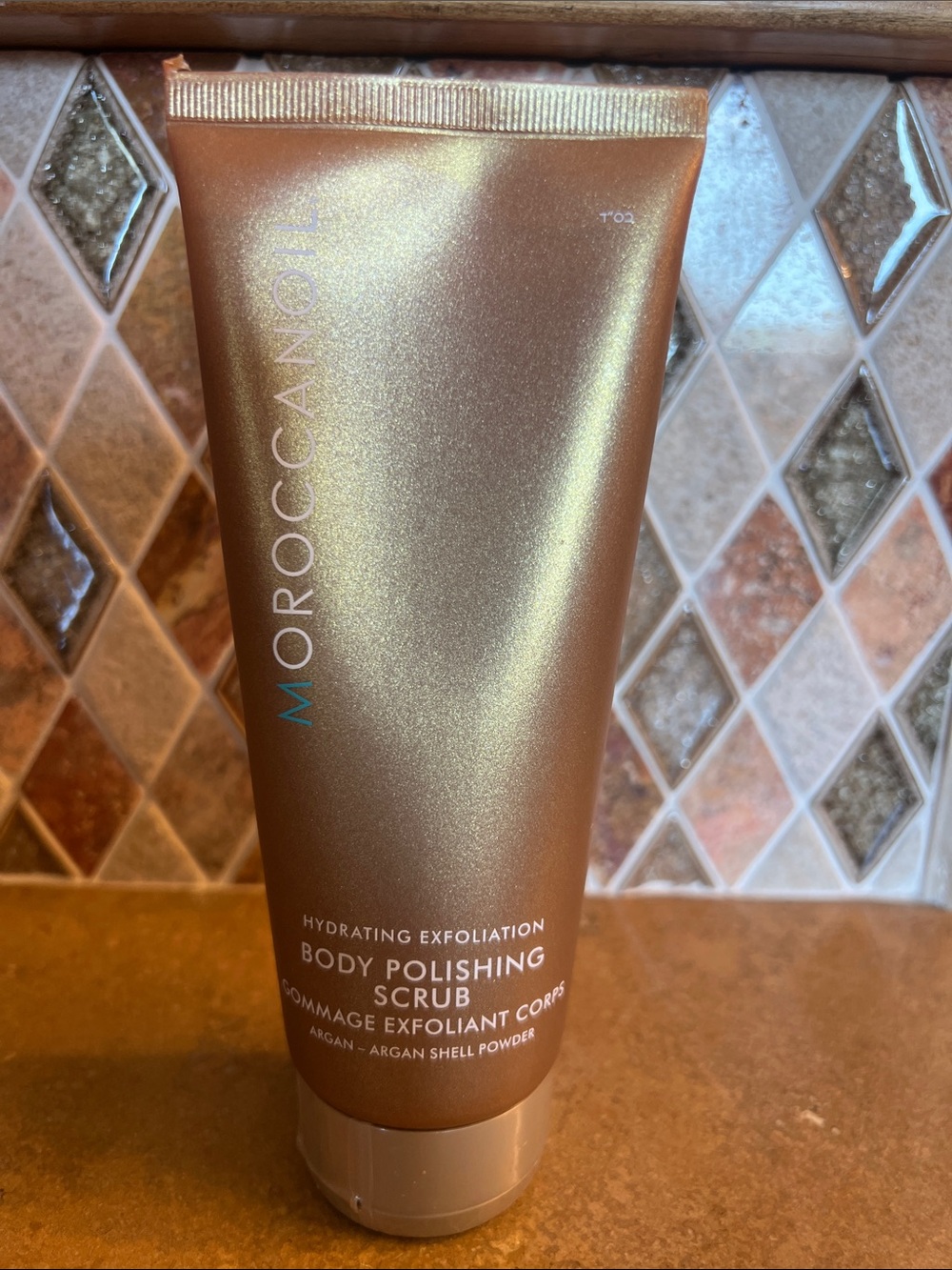 Moroccanoil Metallic Bronze Body Polishing Scrub